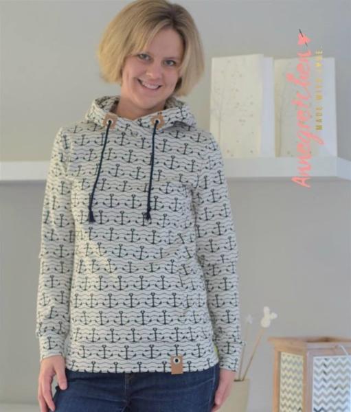 Nähbeispiel Hoodie lillesol women Nr. 25